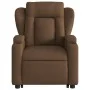 Silla de masaje reclinable de pie de tela marrón de , Sillones - Ref: Foro24-3204498, Precio: 324,82 €, Descuento: %