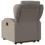 Sillón eléctrico reclinable elevable de tela gris taupe de , Sillones - Ref: Foro24-3204514, Precio: 375,08 €, Descuento: %