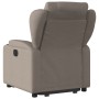 Sillón eléctrico reclinable elevable de tela gris taupe de , Sillones - Ref: Foro24-3204514, Precio: 351,60 €, Descuento: %