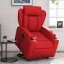 Red artificial leather lifting recliner by , Armchairs - Ref: Foro24-3204549, Price: 325,48 €, Discount: %
