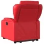 Red artificial leather lifting recliner by , Armchairs - Ref: Foro24-3204549, Price: 325,48 €, Discount: %