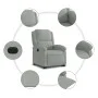 Sillón eléctrico reclinable elevable de terciopelo gris claro de , Sillones - Ref: Foro24-3204322, Precio: 353,17 €, Descuent...