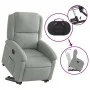 Sillón eléctrico reclinable elevable de terciopelo gris claro de , Sillones - Ref: Foro24-3204322, Precio: 353,17 €, Descuent...