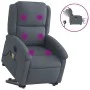 Sillón de masaje reclinable elevable terciopelo gris oscuro de , Sillones - Ref: Foro24-3204334, Precio: 384,15 €, Descuento: %