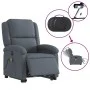 Sillón de masaje reclinable elevable terciopelo gris oscuro de , Sillones - Ref: Foro24-3204334, Precio: 384,15 €, Descuento: %