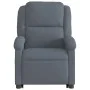 Sillón de masaje reclinable elevable terciopelo gris oscuro de , Sillones - Ref: Foro24-3204334, Precio: 384,15 €, Descuento: %