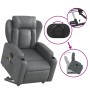 Sillón reclinable de masaje de pie cuero artificial gris de , Sillones - Ref: Foro24-3204554, Precio: 316,66 €, Descuento: %