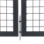 Garden fence gate with anthracite steel posts 350x140 cm by vidaXL, garden gates - Ref: Foro24-144401, Price: 494,77 €, Disco...