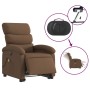Sillón de masaje eléctrico reclinable elevable tela marrón de , Sillones - Ref: Foro24-3204018, Precio: 318,48 €, Descuento: %