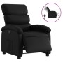 Sillón reclinable eléctrico de cuero sintético negro de , Sillones - Ref: Foro24-3204026, Precio: 248,20 €, Descuento: %