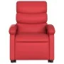 Sillón reclinable elevable cuero artificial rojo de , Sillones - Ref: Foro24-3204045, Precio: 279,81 €, Descuento: %
