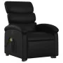 Sillón reclinable de masaje de pie cuero artificial negro de , Sillones - Ref: Foro24-3204047, Precio: 286,19 €, Descuento: %