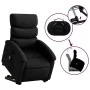 Sillón reclinable de masaje de pie cuero artificial negro de , Sillones - Ref: Foro24-3204047, Precio: 286,19 €, Descuento: %