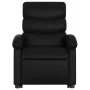 Sillón reclinable de masaje de pie cuero artificial negro de , Sillones - Ref: Foro24-3204047, Precio: 286,19 €, Descuento: %