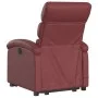 Fußmassage-Liegestuhl aus rotem Kunstleder von , Sessel - Ref: Foro24-3204051, Preis: 281,85 €, Rabatt: %