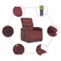 Fußmassage-Liegestuhl aus rotem Kunstleder von , Sessel - Ref: Foro24-3204051, Preis: 281,85 €, Rabatt: %