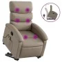Sillón reclinable masaje pie cuero artificial color capuchino de , Sillones - Ref: Foro24-3204053, Precio: 341,20 €, Descuent...