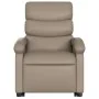 Sillón reclinable masaje pie cuero artificial color capuchino de , Sillones - Ref: Foro24-3204053, Precio: 341,20 €, Descuent...