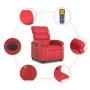 Sillón de majaje elevable eléctrico cuero artificial rojo de , Sillones - Ref: Foro24-3204066, Precio: 357,82 €, Descuento: %