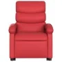 Sillón de majaje elevable eléctrico cuero artificial rojo de , Sillones - Ref: Foro24-3204066, Precio: 357,82 €, Descuento: %