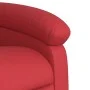 Sillón de majaje elevable eléctrico cuero artificial rojo de , Sillones - Ref: Foro24-3204066, Precio: 357,82 €, Descuento: %