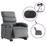 Sillón de masaje elevable eléctrico cuero sintético gris de , Sillones - Ref: Foro24-3204064, Precio: 315,82 €, Descuento: %