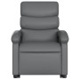 Sillón de masaje elevable eléctrico cuero sintético gris de , Sillones - Ref: Foro24-3204064, Precio: 315,82 €, Descuento: %