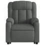 Sillón de masaje eléctrico reclinable elevable tela gris oscuro de , Sillones - Ref: Foro24-3205353, Precio: 331,62 €, Descue...