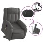 Sillón de masaje eléctrico reclinable elevable tela gris oscuro de , Sillones - Ref: Foro24-3205353, Precio: 331,62 €, Descue...