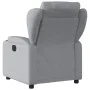 Sillón reclinable eléctrico tela gris claro de , Sillones - Ref: Foro24-3204458, Precio: 304,71 €, Descuento: %