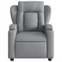 Sillón reclinable eléctrico tela gris claro de , Sillones - Ref: Foro24-3204458, Precio: 304,71 €, Descuento: %
