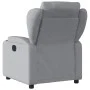 Sillón reclinable de masaje eléctrico tela gris claro de , Sillones - Ref: Foro24-3204470, Precio: 300,36 €, Descuento: %