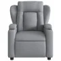 Sillón reclinable de masaje eléctrico tela gris claro de , Sillones - Ref: Foro24-3204470, Precio: 300,36 €, Descuento: %