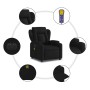 Sillón reclinable de masaje eléctrico tela negro de , Sillones - Ref: Foro24-3204472, Precio: 275,40 €, Descuento: %