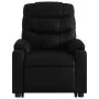 Sillón de masaje elevable eléctrico cuero sintético negro de , Sillones - Ref: Foro24-3206620, Precio: 339,03 €, Descuento: %