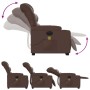 Sillón de masaje elevable eléctrico cuero sintético marrón de , Sillones - Ref: Foro24-3206622, Precio: 340,06 €, Descuento: %