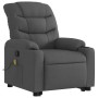 Silla de masaje reclinable de pie de tela gris oscuro de , Sillones - Ref: Foro24-3206655, Precio: 347,61 €, Descuento: %
