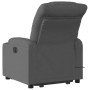 Silla de masaje reclinable de pie de tela gris oscuro de , Sillones - Ref: Foro24-3206655, Precio: 347,61 €, Descuento: %