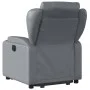 Grauer Power-Lift-Liegestuhl aus Kunstleder von , Sessel - Ref: Foro24-3204561, Preis: 339,33 €, Rabatt: %