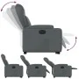 Grauer Power-Lift-Liegestuhl aus Kunstleder von , Sessel - Ref: Foro24-3204561, Preis: 339,33 €, Rabatt: %