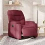 Sillón reclinable eléctrico tela rojo tinto de , Sillones - Ref: Foro24-3204575, Precio: 279,49 €, Descuento: %