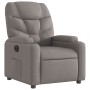 Sillón reclinable eléctrico tela gris taupé de , Sillones - Ref: Foro24-3204580, Precio: 241,99 €, Descuento: %