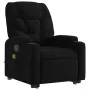 Sillón reclinable de masaje elevable tela negro de , Sillones - Ref: Foro24-3204610, Precio: 289,98 €, Descuento: %