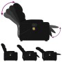 Sillón reclinable de masaje elevable tela negro de , Sillones - Ref: Foro24-3204610, Precio: 275,55 €, Descuento: %