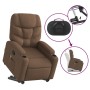 Silla de masaje reclinable de pie de tela marrón de , Sillones - Ref: Foro24-3204612, Precio: 284,02 €, Descuento: %