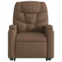 Silla de masaje reclinable de pie de tela marrón de , Sillones - Ref: Foro24-3204612, Precio: 284,02 €, Descuento: %