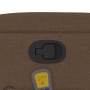 Silla de masaje reclinable de pie de tela marrón de , Sillones - Ref: Foro24-3204612, Precio: 284,02 €, Descuento: %