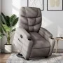 Sillón reclinable elevable tela gris taupe de , Sillones - Ref: Foro24-3204604, Precio: 280,93 €, Descuento: %