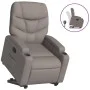 Sillón reclinable elevable tela gris taupe de , Sillones - Ref: Foro24-3204604, Precio: 280,93 €, Descuento: %