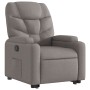 Sillón reclinable elevable tela gris taupe de , Sillones - Ref: Foro24-3204604, Precio: 264,98 €, Descuento: %